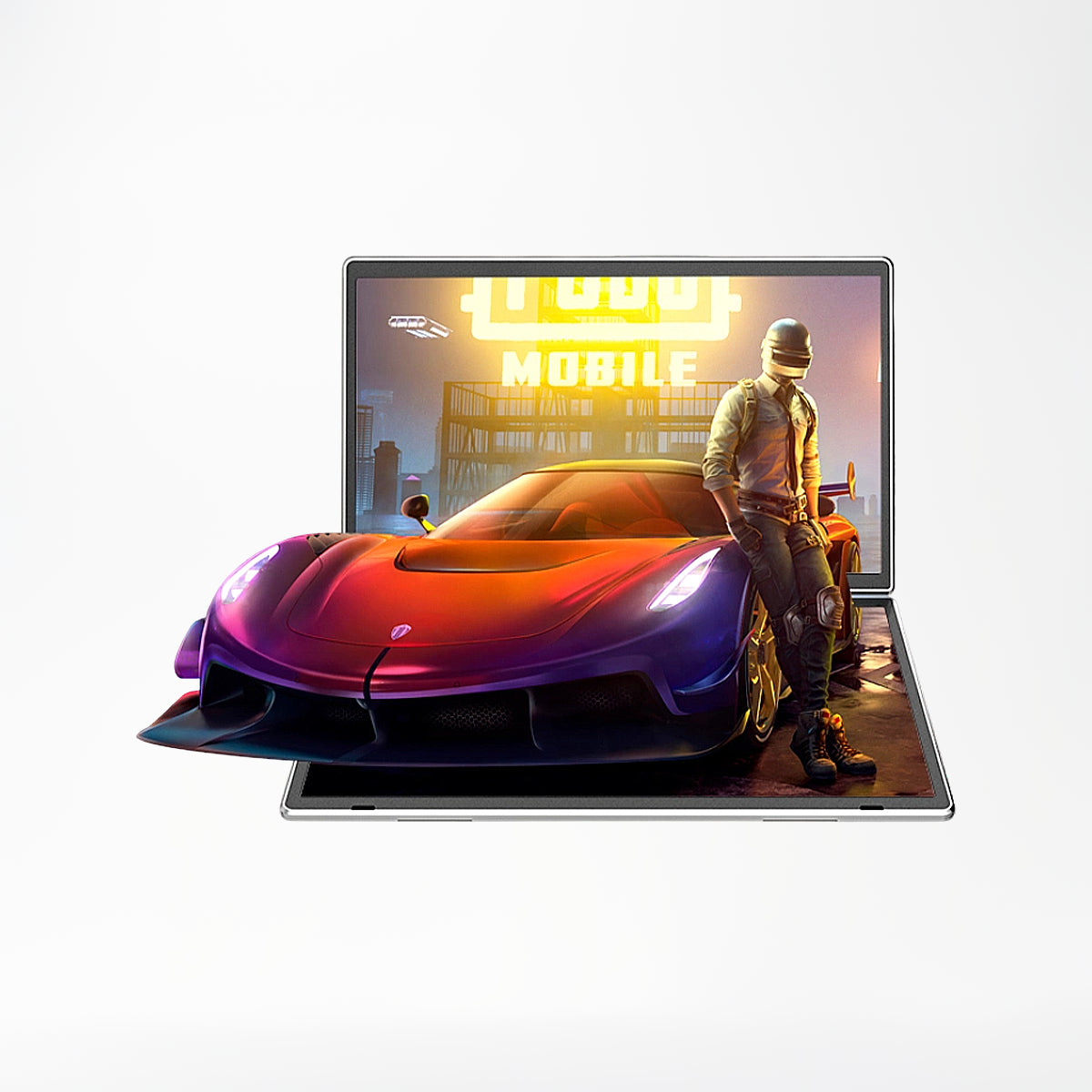 V2Com M2 15.6″ Folding Dual Monitors